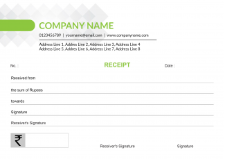 Executive Receipt Book