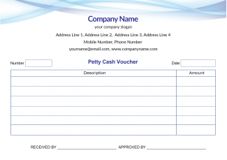 IT Company  Voucher Design