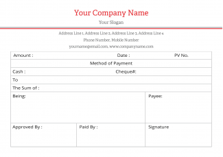 Professional  Voucher Design
