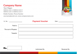 Construction Company  Voucher Design