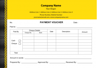 Professional Voucher Design
