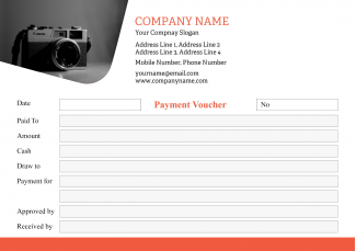 Photography Voucher Design