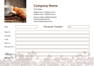 Bakery Voucher Design