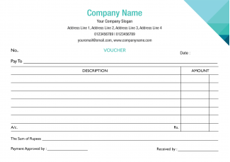 Professional  Voucher Design