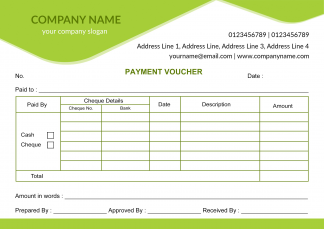 professional Voucher Design