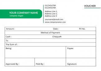 Management Voucher Design