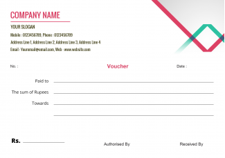 Premium Voucher Design
