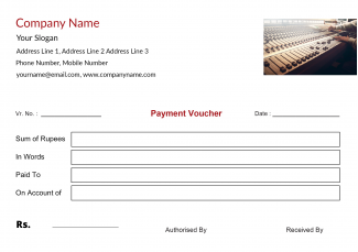 Musician Voucher Design