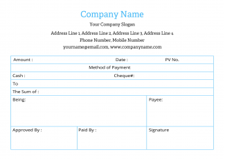 Furniture Shop  Voucher Design