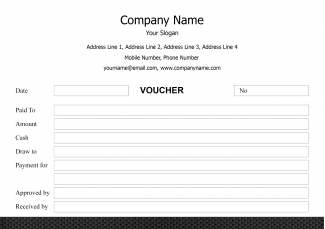 Premium  Voucher Design