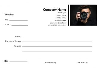 Photography Voucher Book