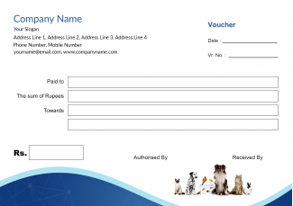 Pet Clinic Voucher Book