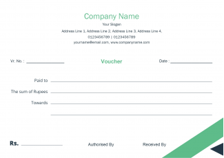 Secretary Voucher Book