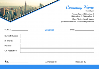professional Voucher Book
