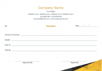 Pattern Voucher Book