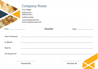 professional Voucher Book