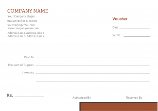 personalized Voucher Book