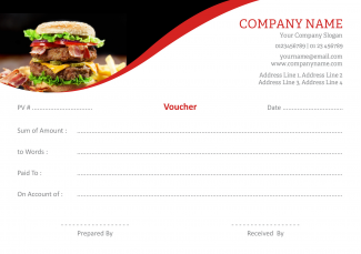 Red Voucher Book